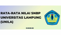 Rata-rata Nilai SNBP Universitas Lampung (UNILA)